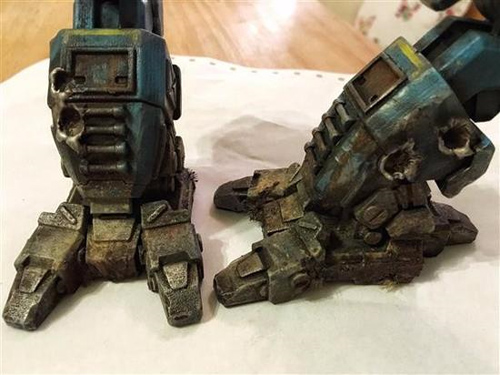 資深游戲迷用3D打印制作出機甲戰(zhàn)士角色模型