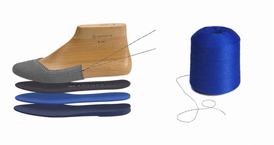 Rothy推出用回收塑料瓶3D編織成的時尚女鞋