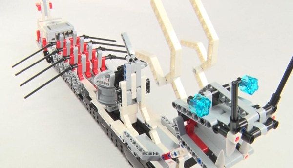 童程童美樂(lè)高機(jī)器人龍舟