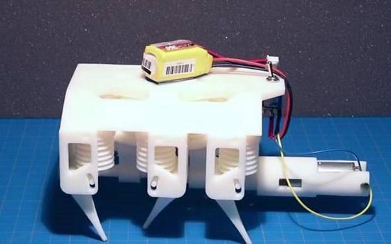 想象無極限！麻省理工完整3D打印液壓機器人