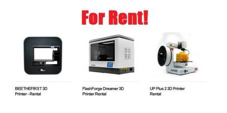 澳大利亞公司開始提供3D打印機租賃服務