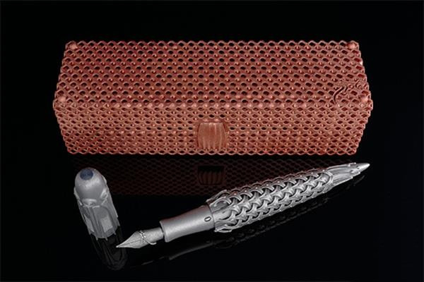 荷蘭設(shè)計(jì)師推出世界首款鈦3D打印鋼筆