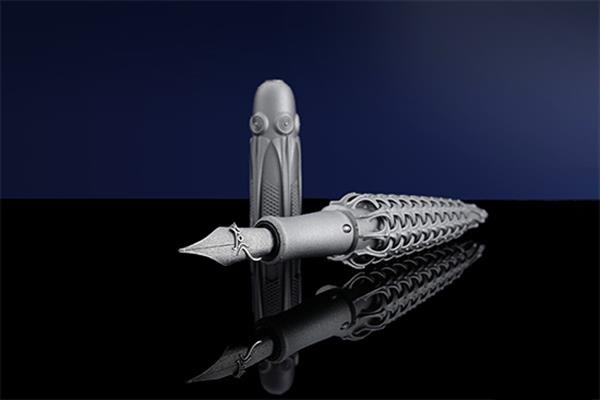 荷蘭設(shè)計(jì)師推出世界首款鈦3D打印鋼筆