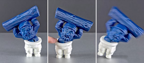 迪斯尼研發出讓任何形狀3D打印對象保持平衡方法