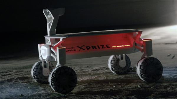 奧迪將在2017發(fā)射3D打印月球車——Lunar Quattro