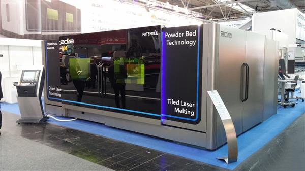 Adira推出全球首款“平鋪激光熔融”金屬3D打印機(jī)