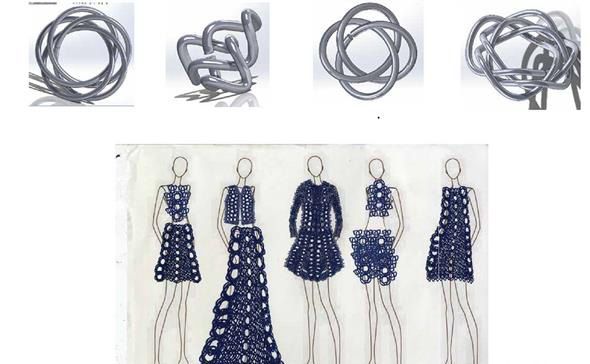 以色列學生用3D打印讓19世紀的蕾絲禮服重生