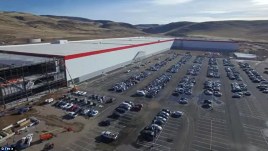 無人機曝光特斯拉超級工廠 預計2020年完工