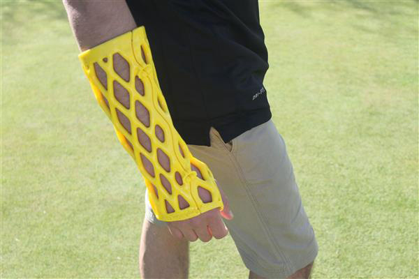 ActivArmor用3D掃描創(chuàng)建透氣防水的石膏夾板替代設備