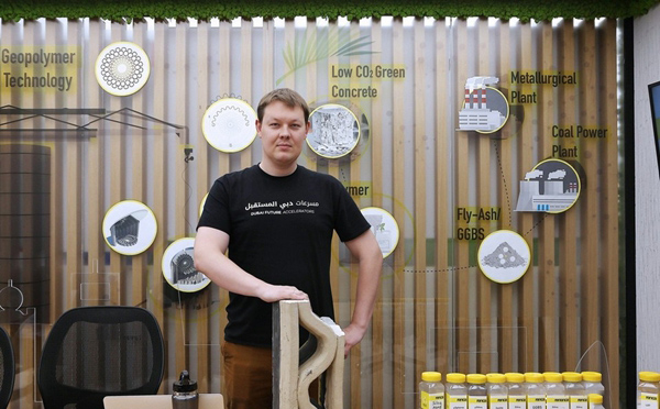 迪拜未來加速器團隊開發出廉價、環保的土聚水泥3D打印材料