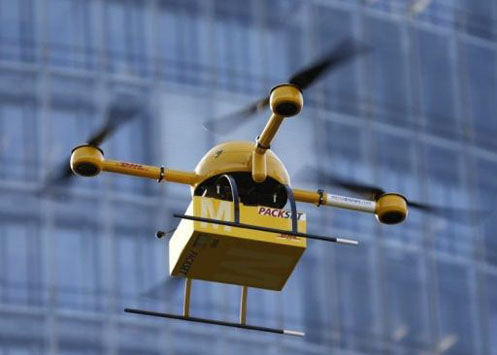 快遞無(wú)人機(jī)與機(jī)器人競(jìng)爭(zhēng)火熱 政策松綁是發(fā)展關(guān)鍵