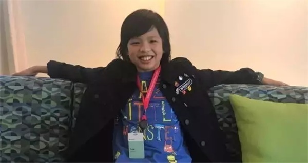 蘋果發布會最小程序員 6歲學編程 已設計5款APP