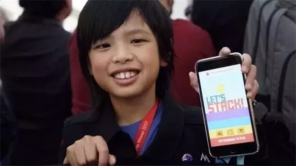 蘋果發布會最小程序員 6歲學編程 已設計5款APP