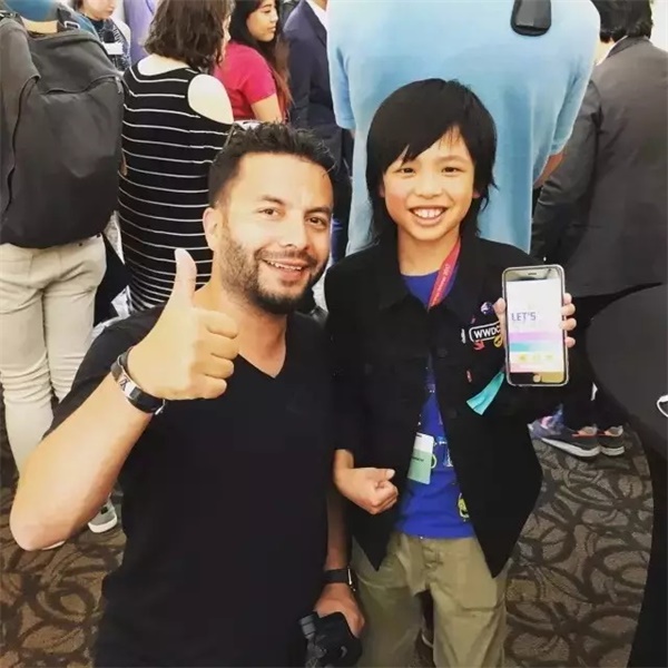 蘋果發布會最小程序員 6歲學編程 已設計5款APP