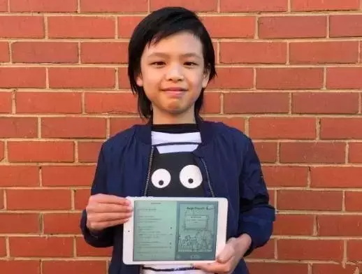 蘋果發布會最小程序員 6歲學編程 已設計5款APP