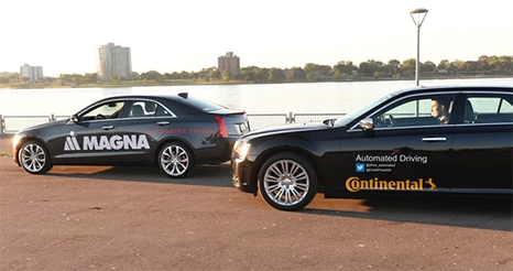 大陸麥格納聯手開展無人駕駛跨國境測試