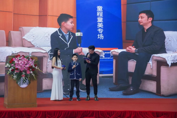 童程童美首位央視小記者，CCTV出鏡啦！