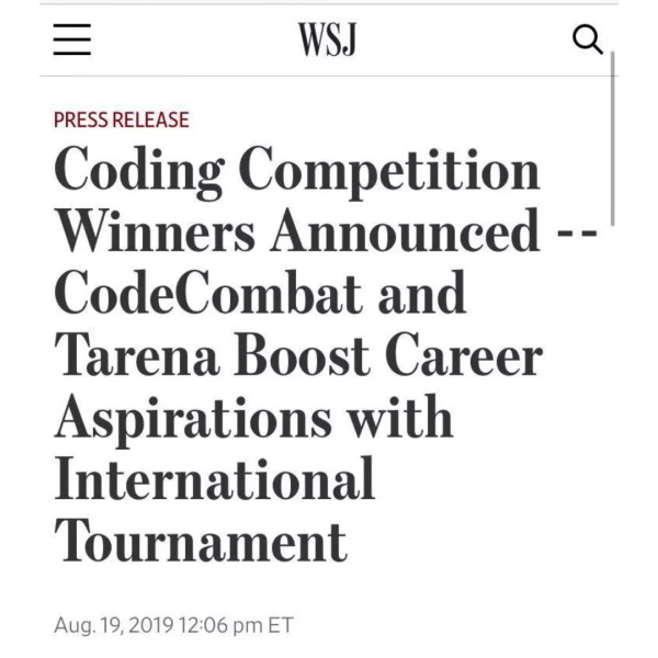 權(quán)威外媒報道│童程童美榮登紐約時報、華爾街日報！